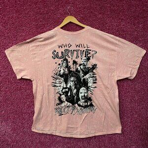 Bloody Disgusting X Terrifier Art The Clown T-Shirt 2XL